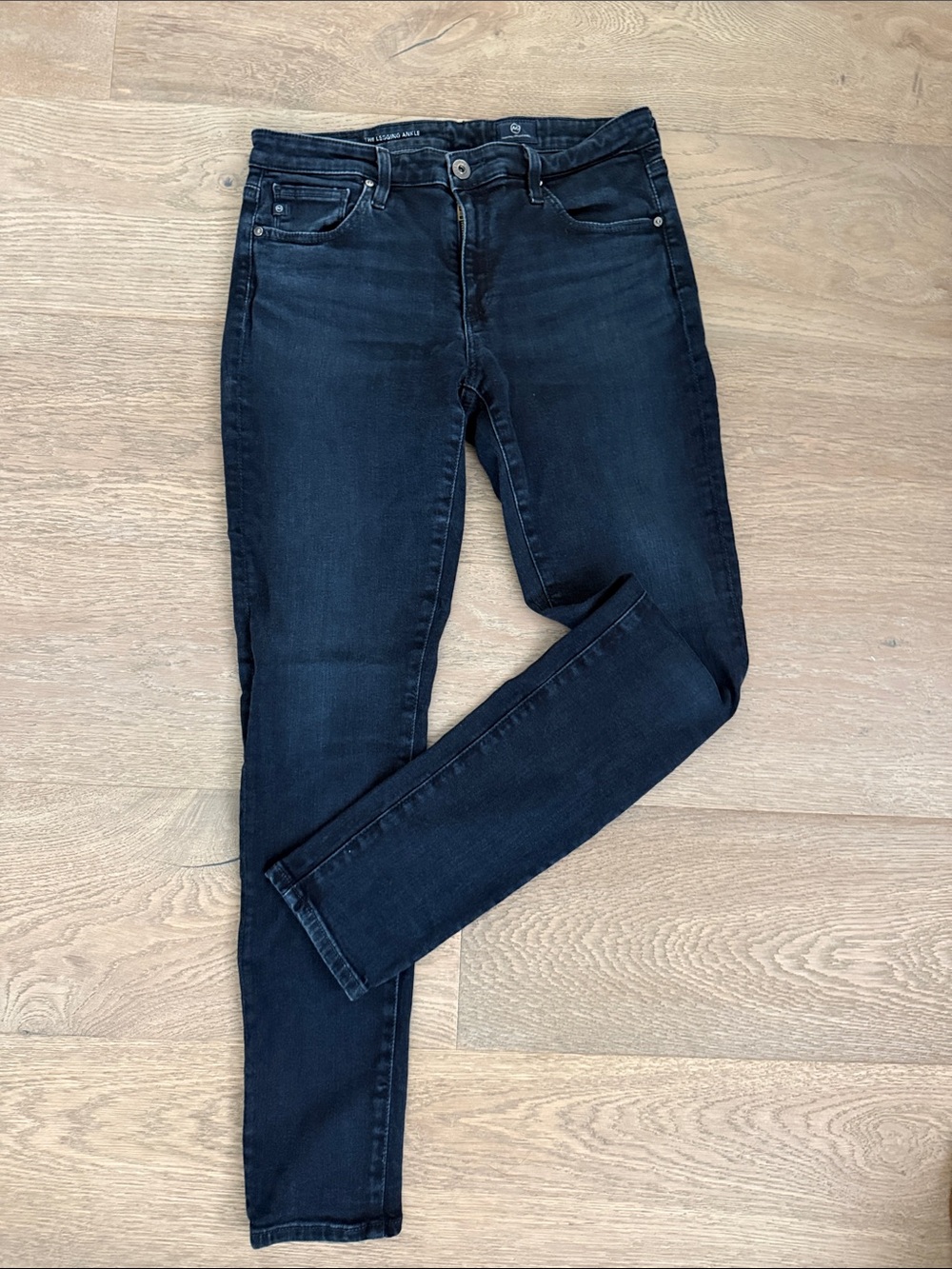 AG Adriano Goldschmied Women's Dark Indigo Skinny Jeans